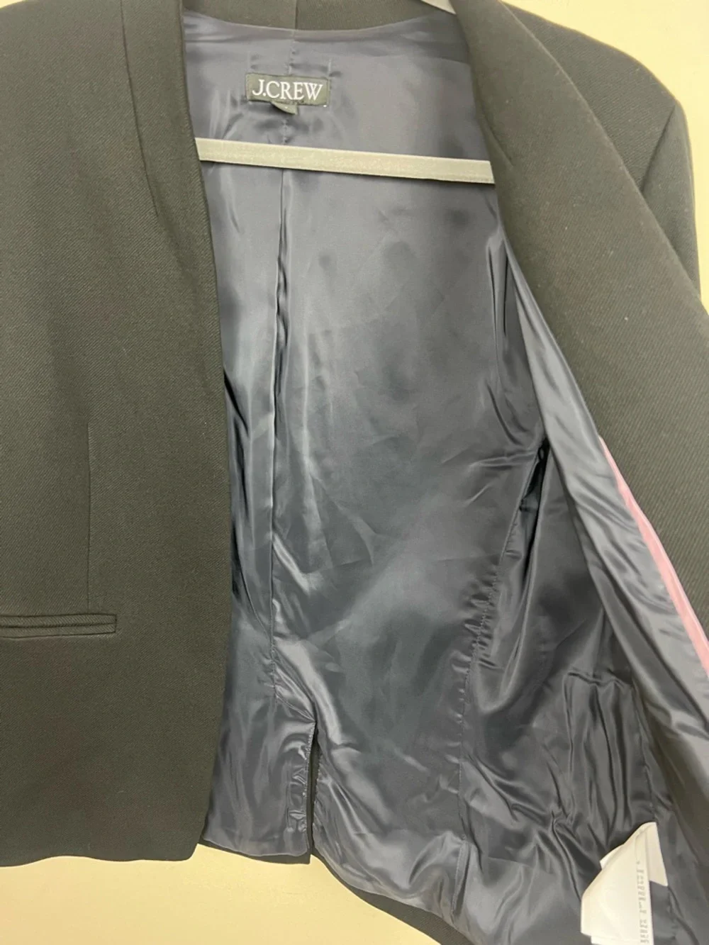 J. Crew Going-out blazer in stretch twill Black Open-Front Women's Jacket 12
